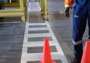 Warehouse Striping And The Benefits of MMA (Methyl Methacrylate) Traffic Paint