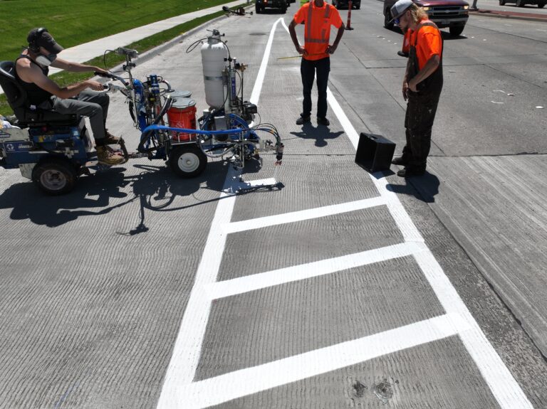 Methyl Methacrylate Road Marking Uses - Fort Worth Metroplex