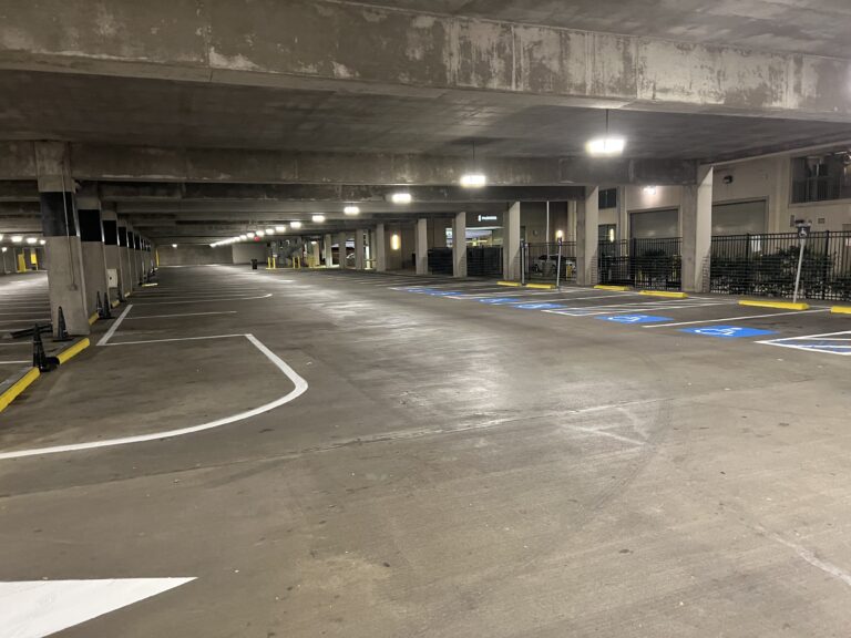 Dallas Lot Striping Guide For Parking Garages